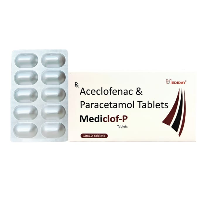 MEDICLOF-P Tablet - Aceclofenac & PCM