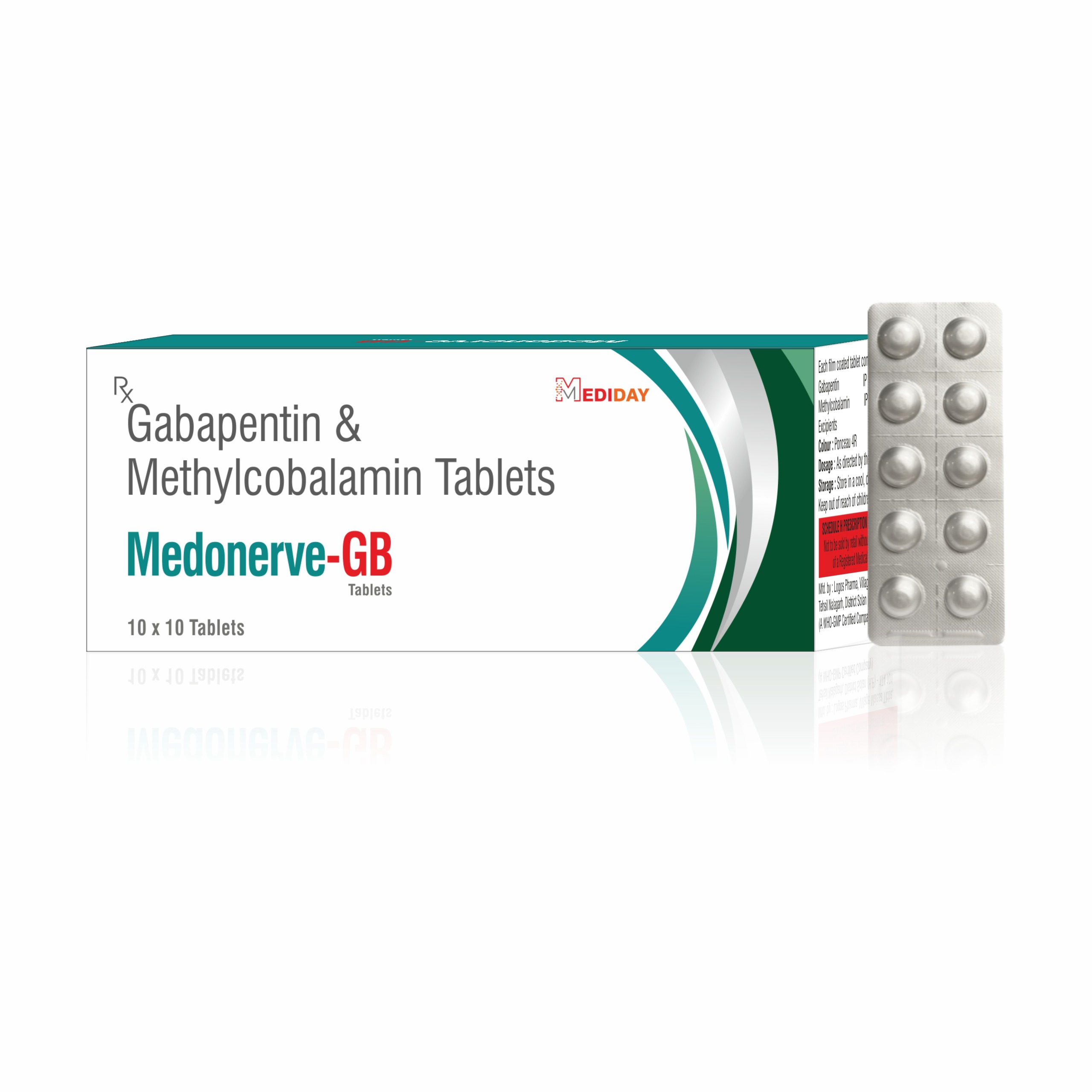 MEDONERVE-GB Tablet - Gabapentin & Methylcobalamin
