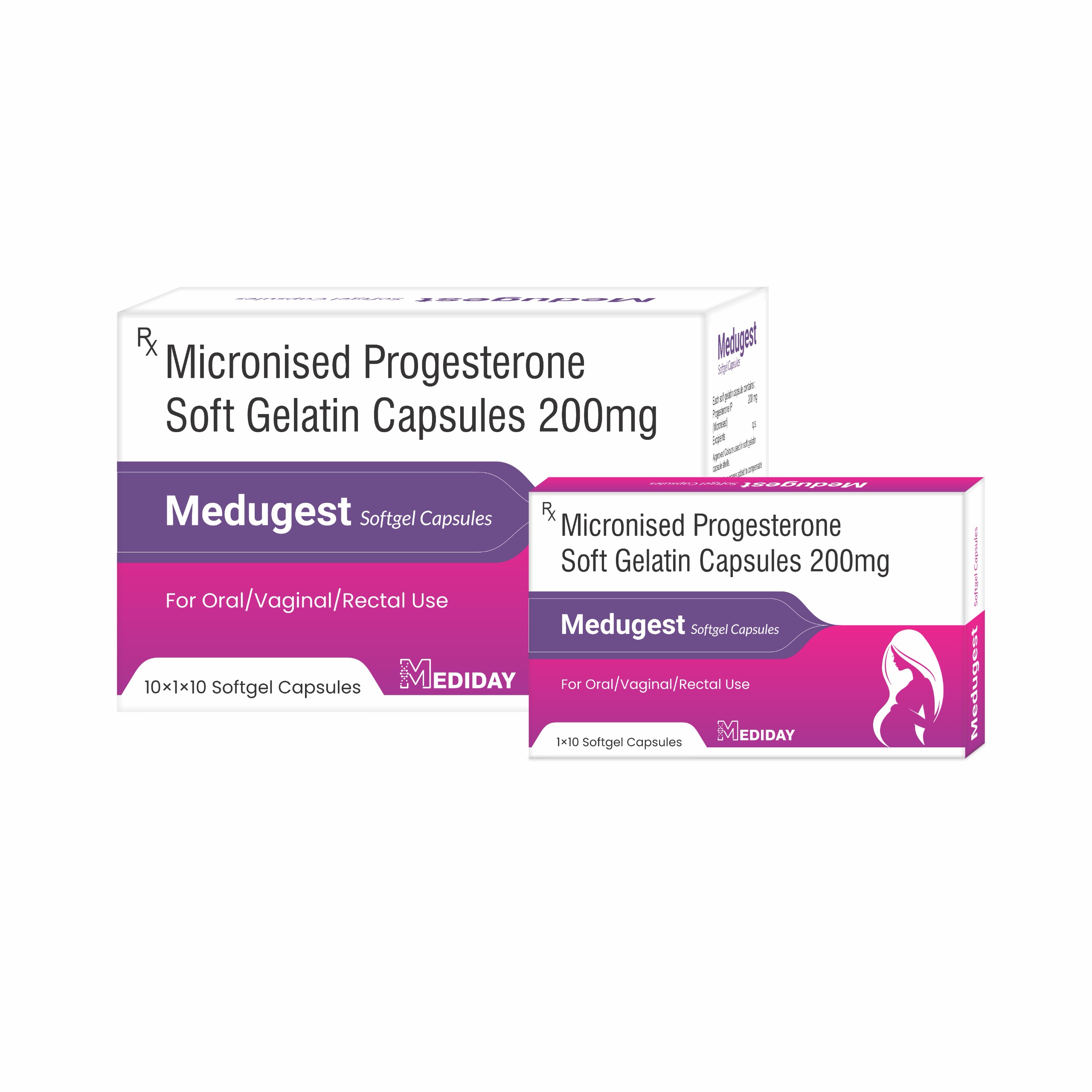 MEDUGEST Softgelatin - Micronised Progesterone