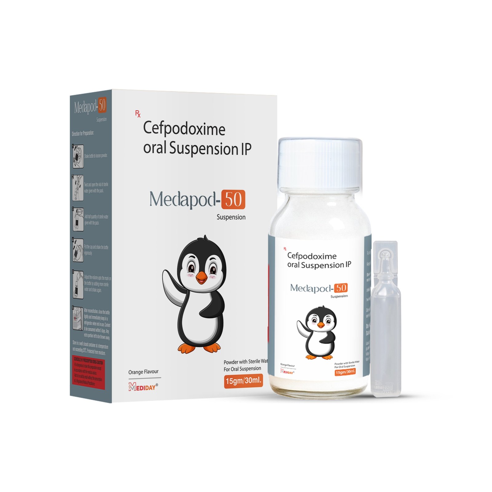 MEDAPOD-50  Dry Syrup - Cefpodoxime