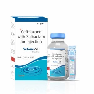 SEFONE-SB 1.5GM Injectable - Ceftriaxone, Sulbactum