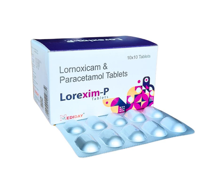 LOREXIM-P TABLETS- Lornoxicam & Paracetamol