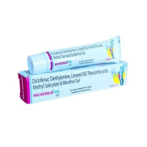 MUSCOLO-TH GEL-Diclofenac Diethylamine, Linseed Oil, Thicolchicoside, Methyl Salicylate & Menthol Gel