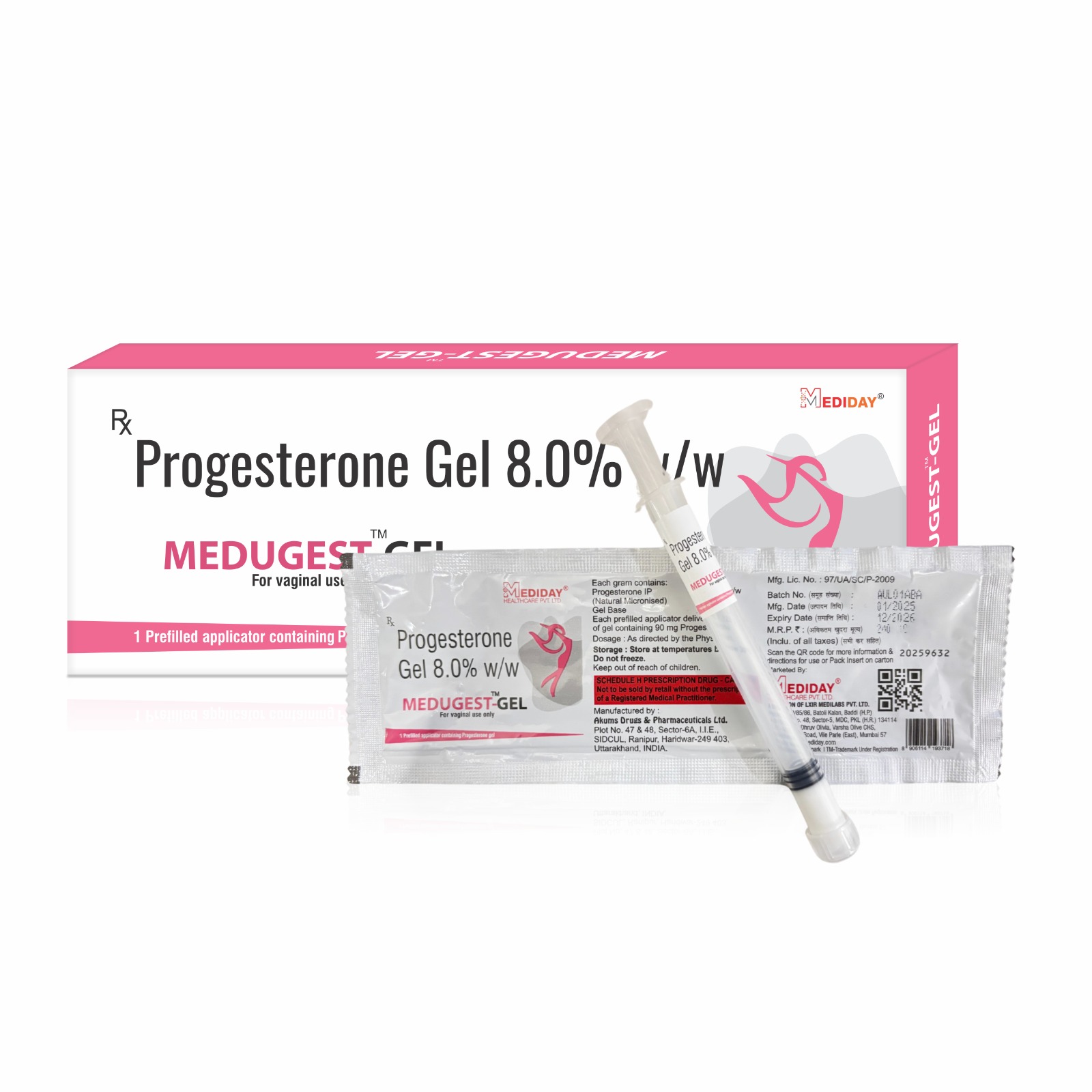 MEDUGEST-GEL - Progesterone Gel