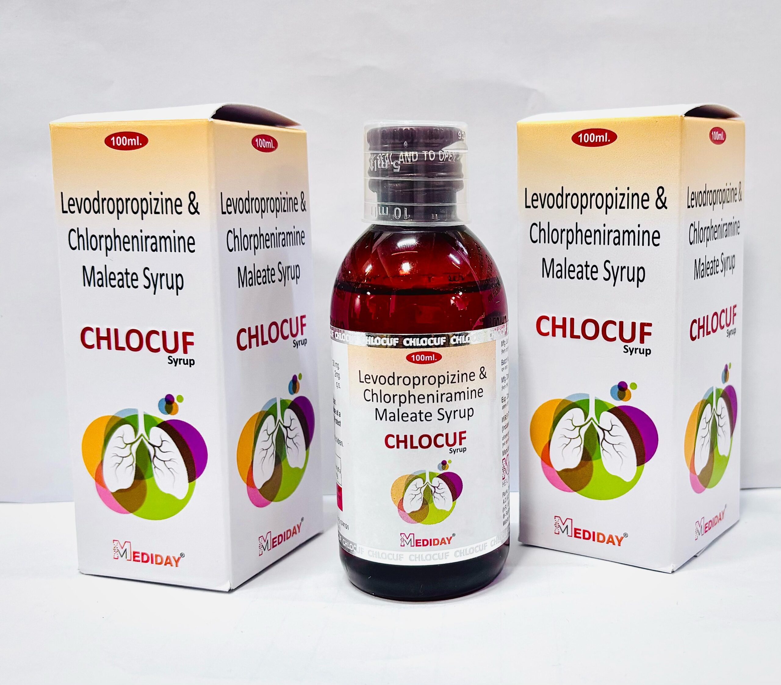 CHLOCUF SYRUP- Levodropropizine, Chlorpheniramine Maleate