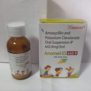AMOMED-ES 642.9 - Amoxycillin and Potassium Clavulanate Oral Suspension