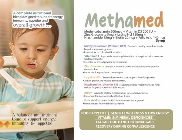 Methamed Machine METHAMED SYRUP | PCD Pharma Franchise | Mediday Healthcare