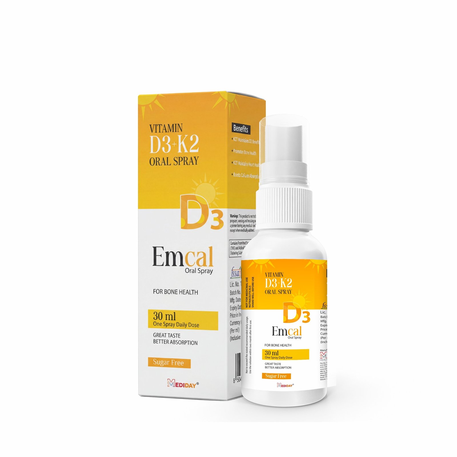 EMCAL-D3 Oral Spray