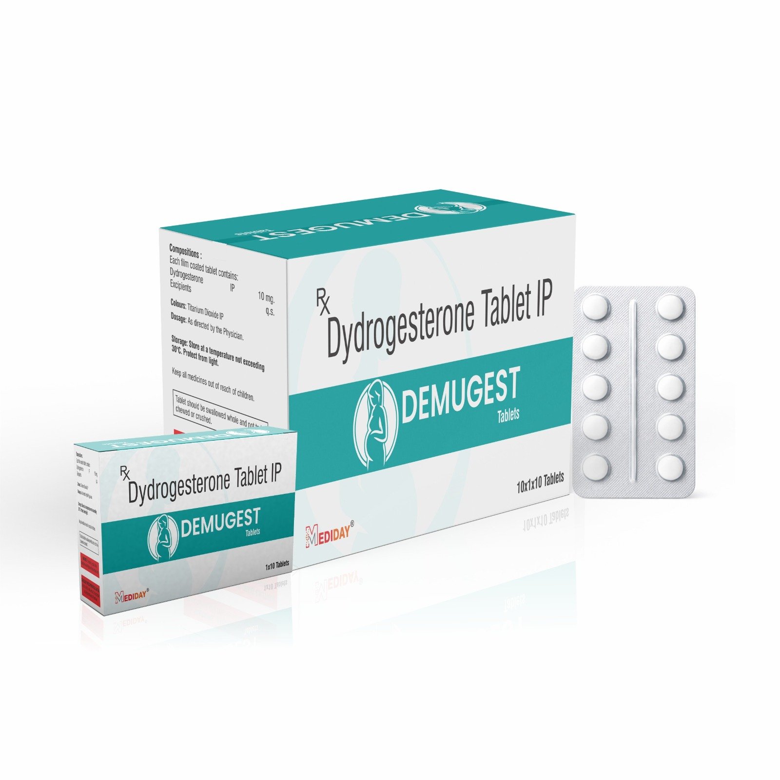 DEMUGEST Tablet - Dydrogesterone Ip