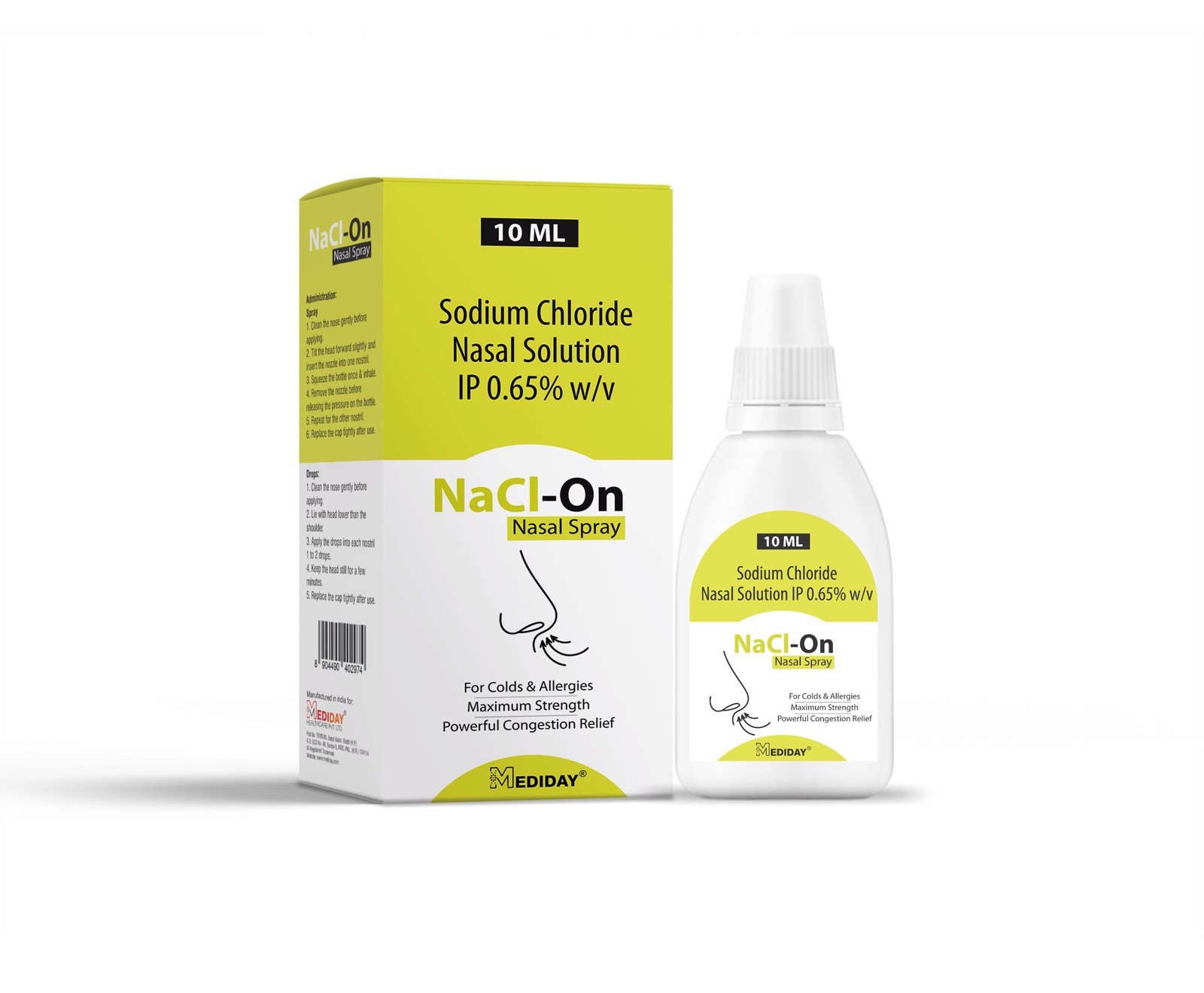 NaCl-On Nasal Spray