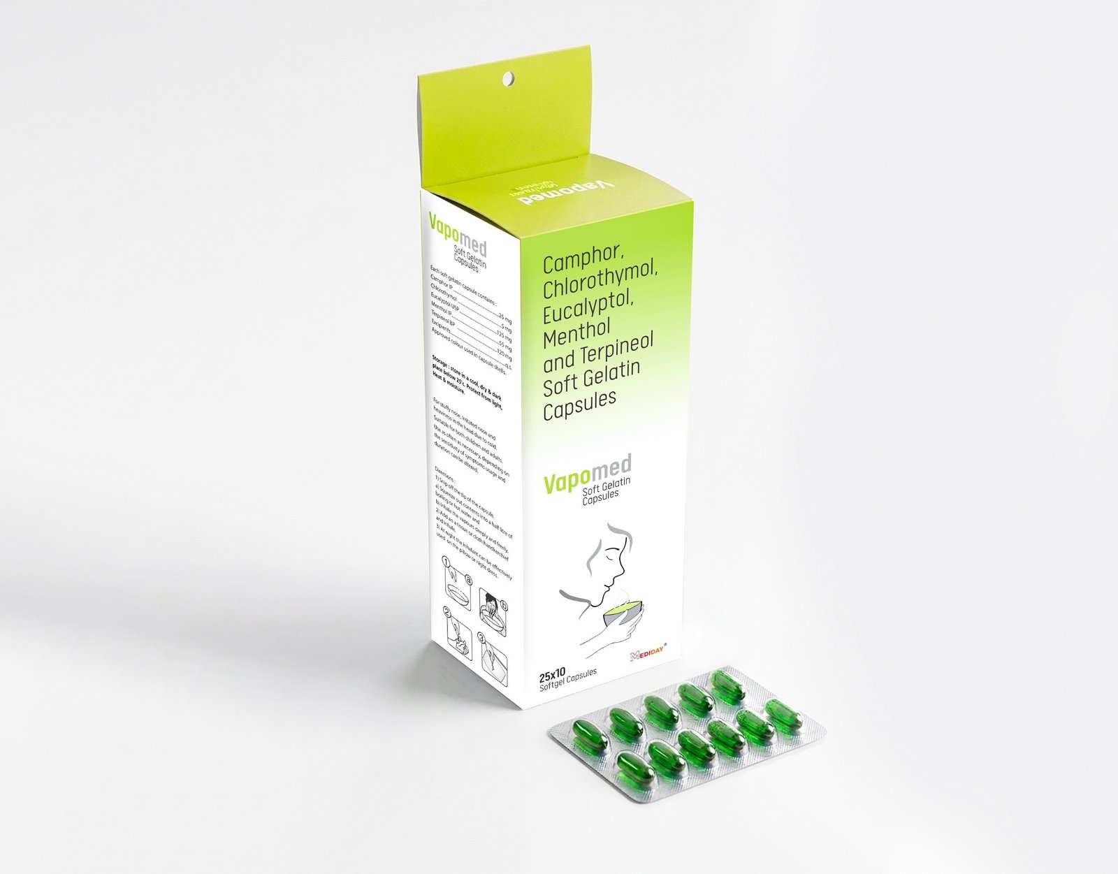 VAPOMED Softgel Capsules