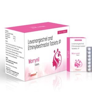 WORRYNIL Tablet - Levonorgestrel Ip, Ethinylestradiol