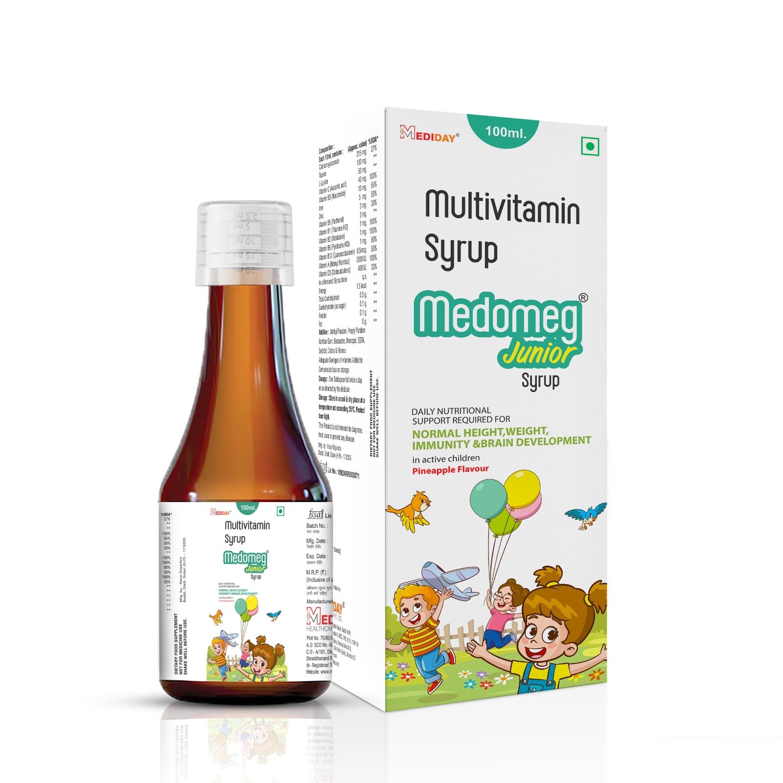 MEDOMEG JUNIOR Syrup