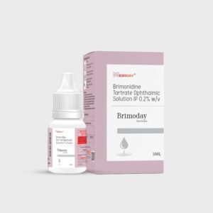 Brimonidine Tartrate Ophthalmic Solution IP 0.2% w/v - Brimoday Eye Drops