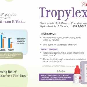 Tropicamide & Phenylephrine Hydrochloride Tropylex Eye Drops