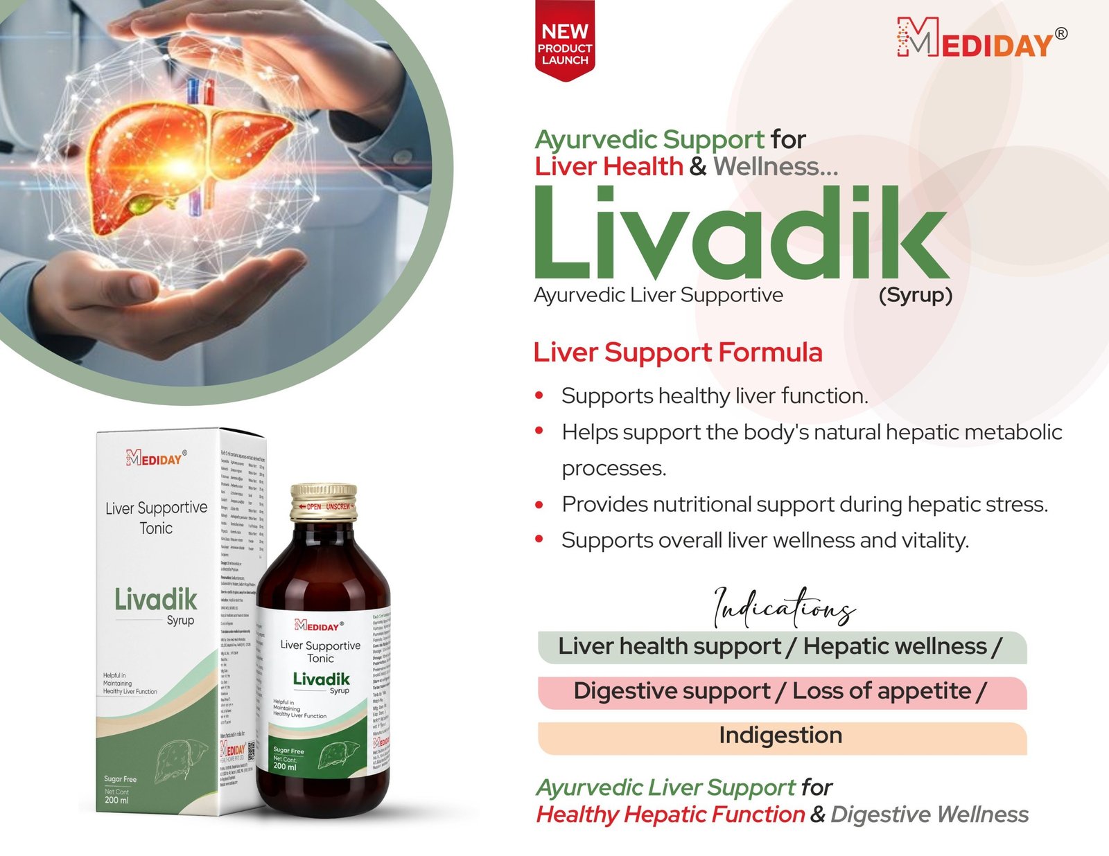 Livadik lbl Ayurvedic Liver Supportive Tonic