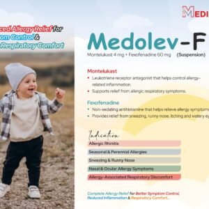 Montelukast 4 mg + Fexofenadine 60 mg