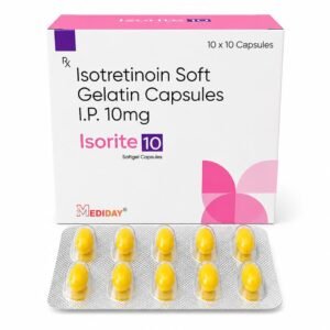 Isorite 10 Softgel Capsules - Isotretinoin 10mg